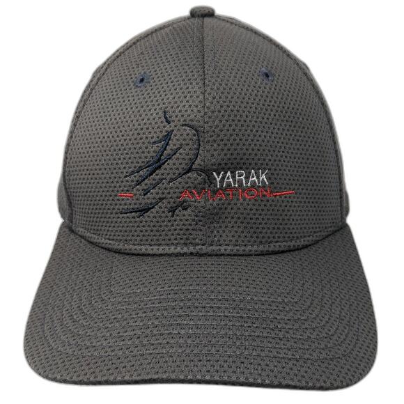 New Era Other - Yarak Aviation Fitted Baseball Cap Gray L Embroidered 6 Panel 39Thirty New Era